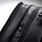Samsonite Leather Expandable Briefcase, Black, One Size, 17" - Image 2